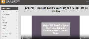 CellPhoneSpares a Mobile Replacement Parts Wholesale Store - Developed in Magento
