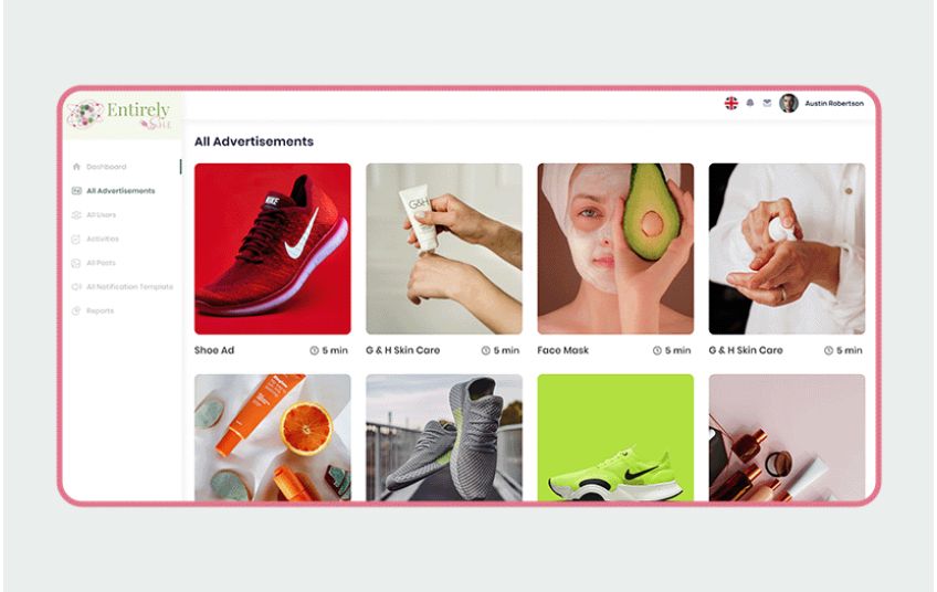 The Gray Bear agency's portfolio